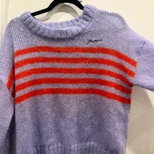 Ganni Light Purple Sweater
